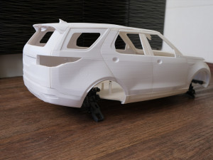 Land Rover Discovery 5 - 3d printed rc car 1-8 scale 3D Baskı Modeli