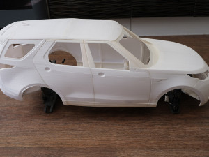 Land Rover Discovery 5 - 3d printed rc car 1-8 scale 3D Baskı Modeli