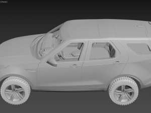Land rover discovery 5 printable 3D Baskı Modeli
