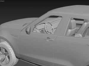 Land rover discovery 5 printable 3D Baskı Modeli