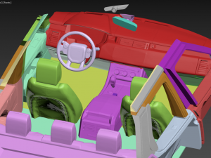 Land rover discovery 5 printable 3D Baskı Modeli