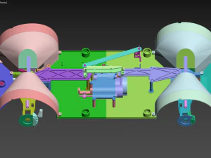 Rc car chassis 3D Print Model
