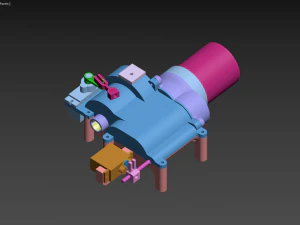 Rc car chassis 3D Print Model