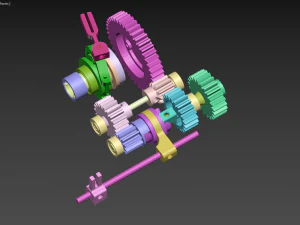 Rc car chassis 3D Print Model