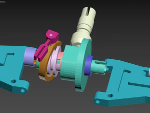 Rc car chassis 3D Print Model