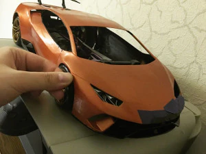 Lambo Huracan Performante - carrocer&iacute;a de coche RC Modelo de impresión 3D
