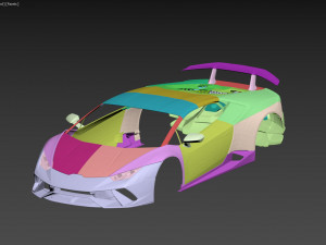 Lambo Huracan Performante - RC car body 3D Print Model