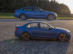 B M W 3 f30 with M performance package - RC Car Body 3D Print Model