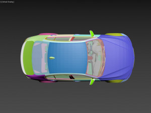 B M W 3 f30 with M performance package - RC Car Body 3D Принт Модель