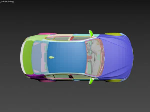 B M W 3 f30 with M performance package - RC Car Body 3D Print Model