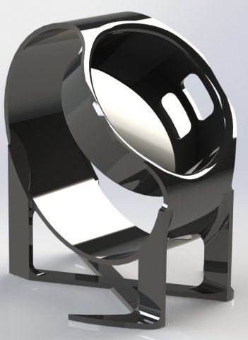 huawei watch charge base 42mm Modelo 3D .c4d .max .obj .3ds .fbx .stl .blend 
