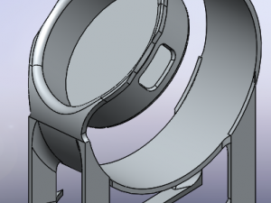 huawei watch charge base 42mm Modelo 3D