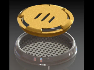 Kn-Maskenfilter 3D Druckmodell