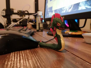 abyssal slitherling 3D Model