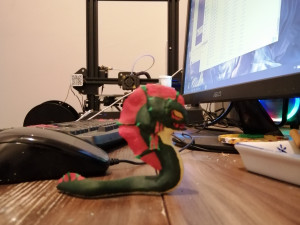 abyssal slitherling 3D Model
