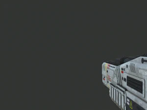 science-fiction shotlow-poly Modèle 3D