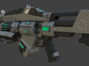 sci-fi link low-poly 3D 模型