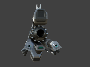 sci-fi link low-poly 3D 模型