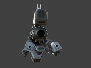 sci-fi link low-poly 3D Model