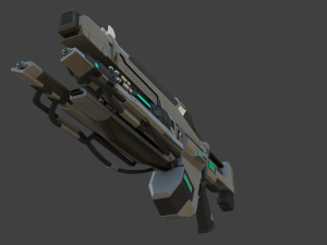sci-fi link low-poly 3D 模型