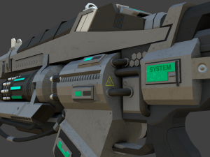 sci-fi link low-poly 3D 模型