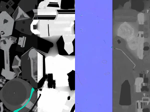 sci-fi link low-poly 3D Model