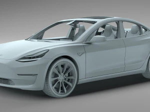 Tesla model 3 3D Model