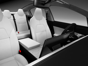 Tesla model 3 3D 模型
