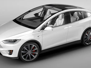 Tesla model x 3D Model