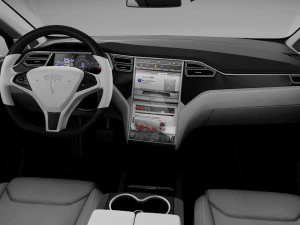 Tesla model x 3D Model