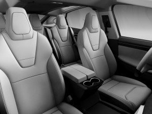 Tesla model x Modelo 3D