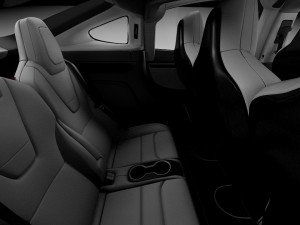 Tesla model x Modelo 3D