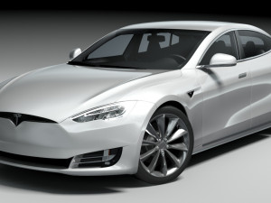 Tesla models s 2018 Modello 3D