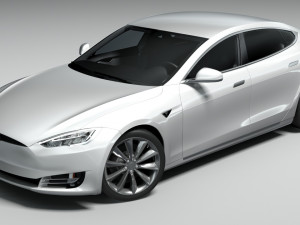Tesla models s 2018 Modello 3D
