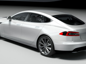 Tesla models s 2018 Modello 3D
