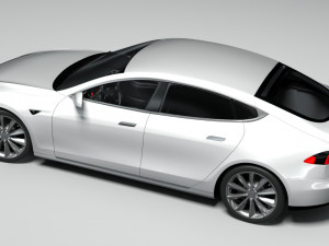 Tesla models s 2018 Modello 3D