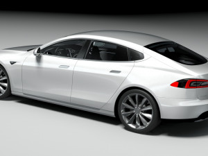 Tesla models s 2018 Modello 3D