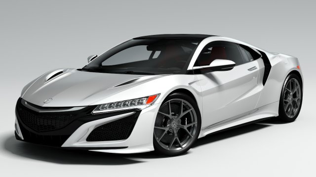 honda acura nsx Modèle 3D .c4d .max .obj .3ds .fbx .stl .blend 
