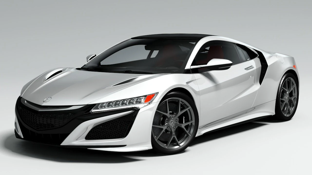 honda acura nsx 3D Model .c4d .max .obj .3ds .fbx .stl .blend 