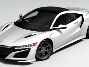 honda acura nsx Modèle 3D