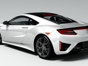 honda acura nsx Modèle 3D