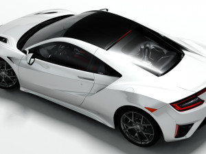 honda acura nsx Modèle 3D
