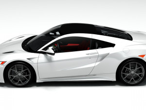 honda acura nsx Modèle 3D