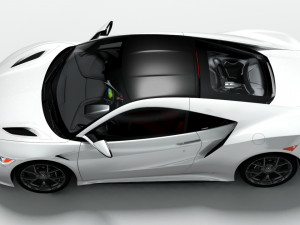 honda acura nsx Modèle 3D