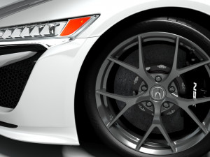 honda acura nsx Modèle 3D