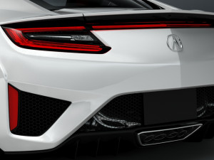 honda acura nsx Modèle 3D