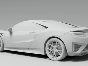 honda acura nsx 3D Model