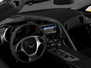chevrolet corvette zr1 2019 3D मॉडल