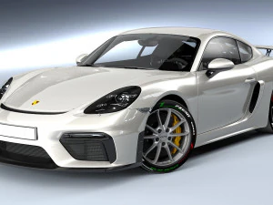 porsche cayman gt4 3D Model