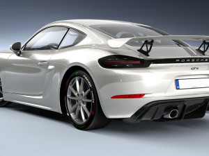 porsche cayman gt4 Modelo 3D